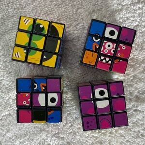 5/$35 Disney Pixar Monsters Inc Cube Puzzle Brain Teaser Game x4